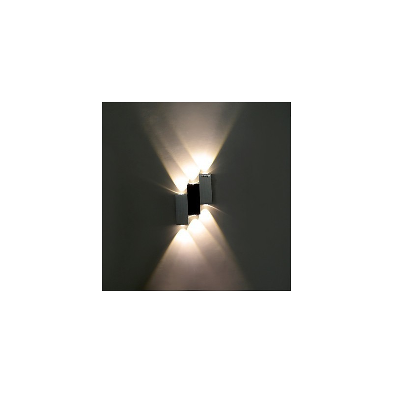 Applique da parete moderna contemporanea Mini Style luce ambientale spazzolata a filo