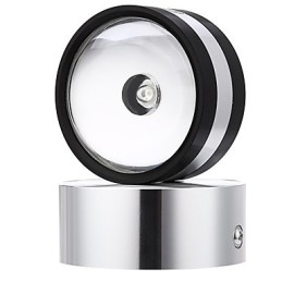Applique da parete Mini Style Double CrystalV LED integrato finitura ossido nero