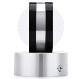 Applique da parete Mini Style Double CrystalV LED integrato finitura ossido nero