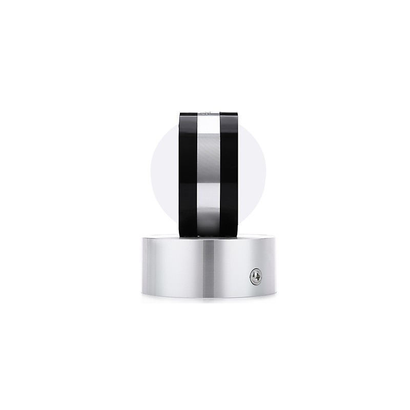 Applique da parete Mini Style Double CrystalV LED integrato finitura ossido nero