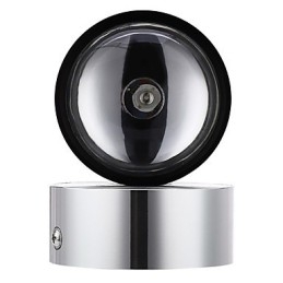 Applique da parete Mini Style Double CrystalV LED integrato finitura ossido nero