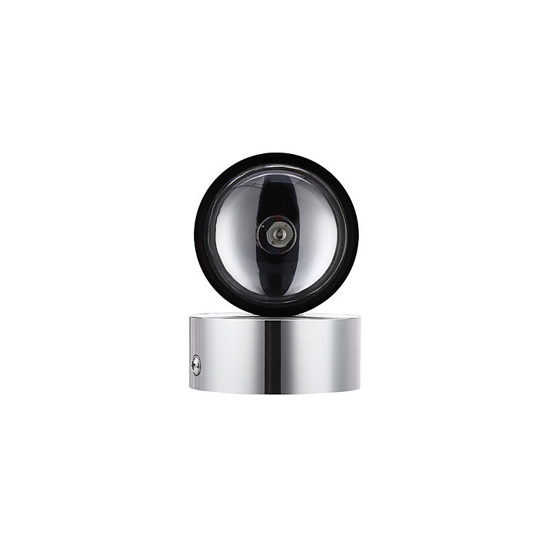 Applique da parete Mini Style Double CrystalV LED integrato finitura ossido nero