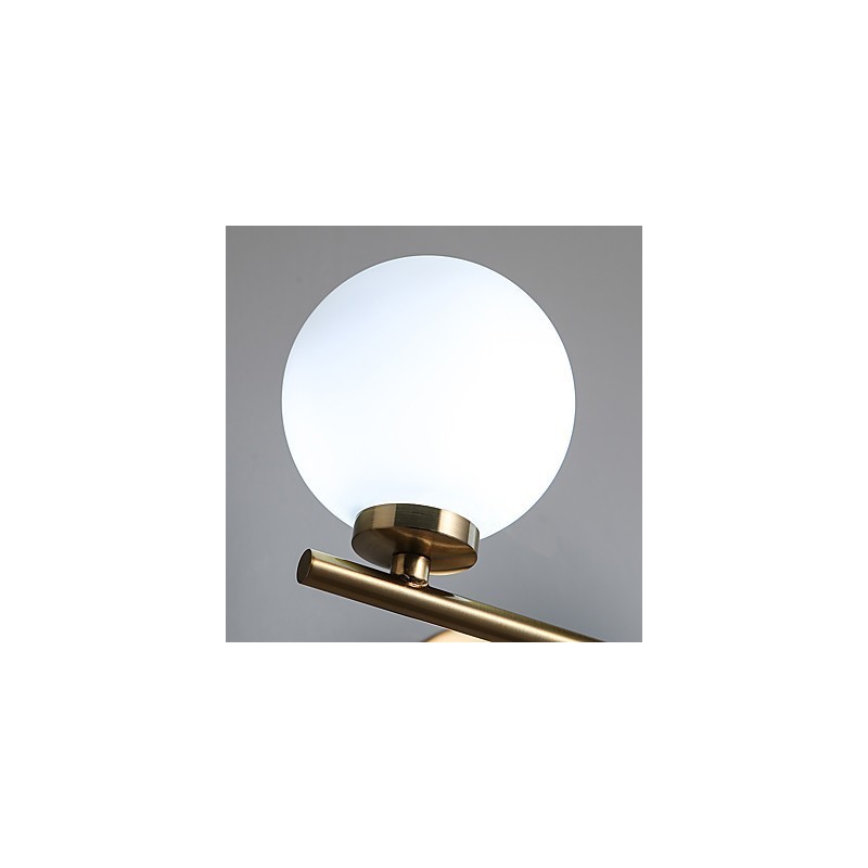 Applique da parete mini moderna bronzo luce verso l'alto 2x G4