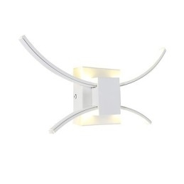 Applique da parete LED integrato 18 W anodizzata luce verso l'alto protezione degli occhi