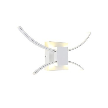 Applique da parete LED integrato 18 W anodizzata luce verso l'alto protezione degli occhi