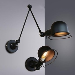 Applique da parete mini in metallo E26/E27