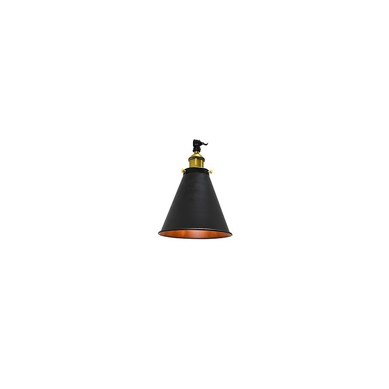 Applique da parete in ferro verniciato Buzz Paint con spada laser nera