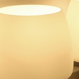 Applique da parete moderna contemporanea effetto pittura protezione occhi luce ambientale E14