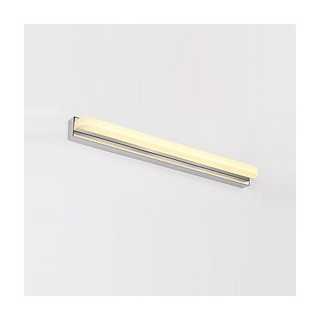 Applique da bagno LED integrata 14 W cromata 62 cm luce ambientale