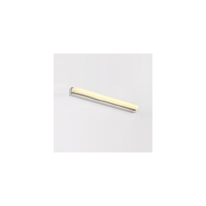 Applique da bagno moderna cromata LED integrato 9 W