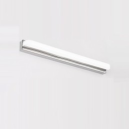 Applique da bagno moderna cromata LED integrato 9 W