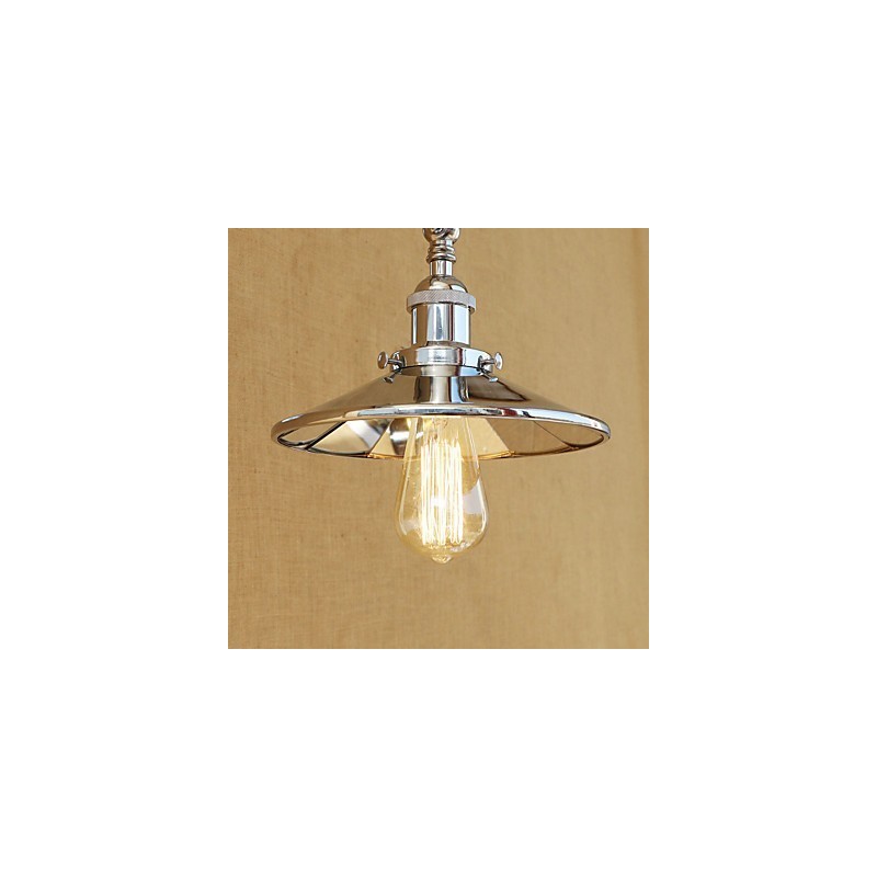 Applique da parete rustica country retrò elettrolitica con braccio oscillante, luce ambientale