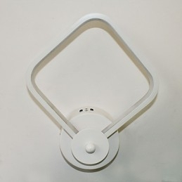 Applique da parete moderna in alluminio con LED integrato, 20 x 8 x 26 cm
