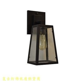 Applique da parete LED in ferro nera con spada laser