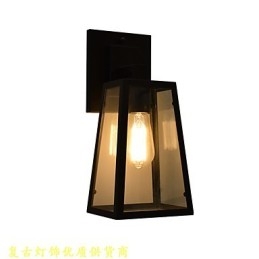 Applique da parete LED in ferro nera con spada laser