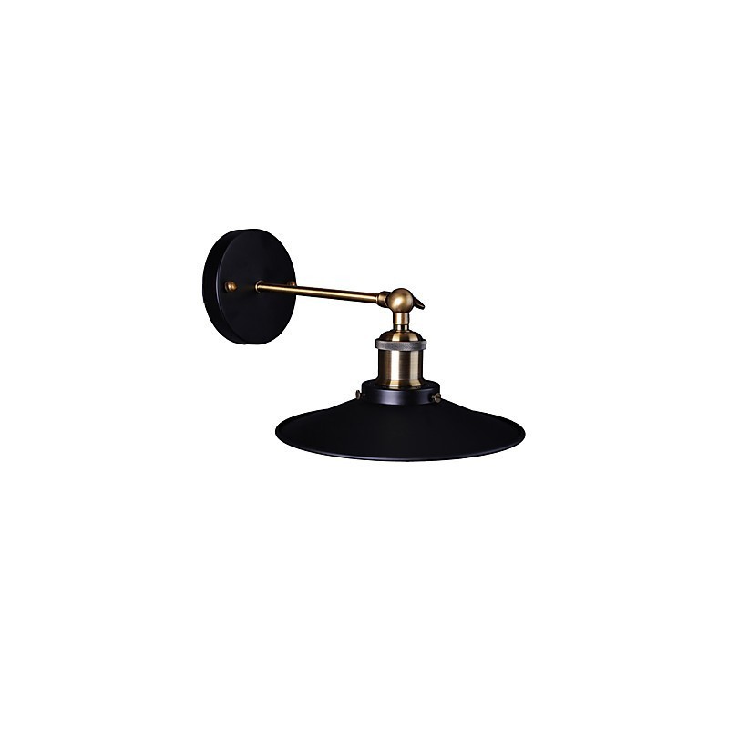 Applique da parete vintage in metallo, 1 lampadina E26/E27, 60 W