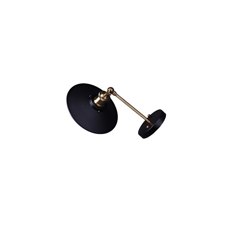 Applique da parete vintage in metallo, 1 lampadina E26/E27, 60 W