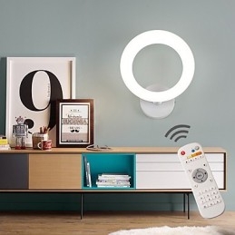 Applique da parete moderna contemporanea mini luce ambientale LED integrato 12 W