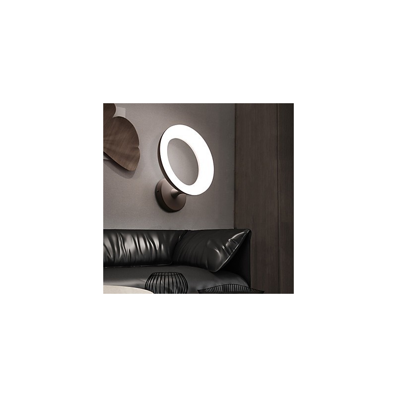 Applique da parete moderna contemporanea mini luce ambientale LED integrato 12 W