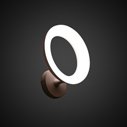 Applique da parete moderna contemporanea mini luce ambientale LED integrato 12 W