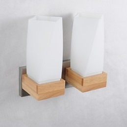 Applique da parete moderna contemporanea uplight, finitura in ossido nero, E27