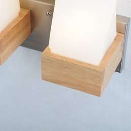 Applique da parete moderna contemporanea uplight, finitura in ossido nero, E27