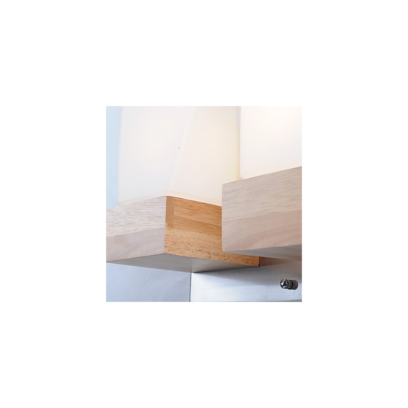 Applique da parete moderna contemporanea uplight, finitura in ossido nero, E27