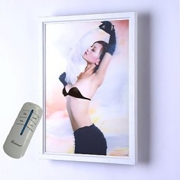 Applique da parete moderna contemporanea con luce ambientale, LED integrato 12 W, 32 x 6 x 42 cm