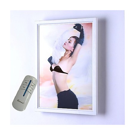Applique da parete moderna contemporanea con luce ambientale, LED integrato 12 W, 32 x 6 x 42 cm