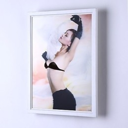 Applique da parete moderna contemporanea con luce ambientale, LED integrato 12 W, 32 x 6 x 42 cm