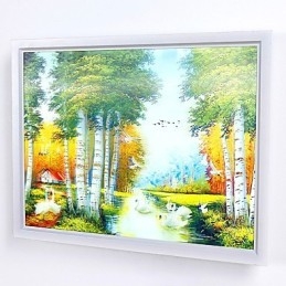 Applique da parete moderna contemporanea con LED integrato 12 W, finitura pittura