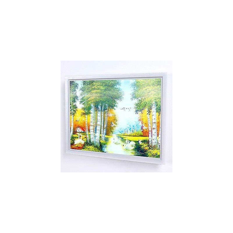 Applique da parete moderna contemporanea con LED integrato 12 W, finitura pittura