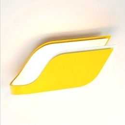 Applique da parete moderna contemporanea con LED integrato 9 W finitura galvanosteggiata