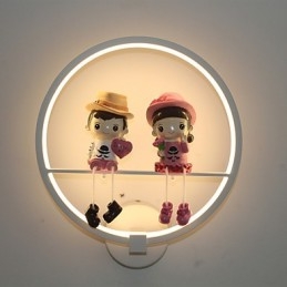 Applique da parete moderna minimalista LED integrato 19 W 30 cm
