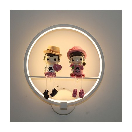 Applique da parete moderna minimalista LED integrato 19 W 30 cm