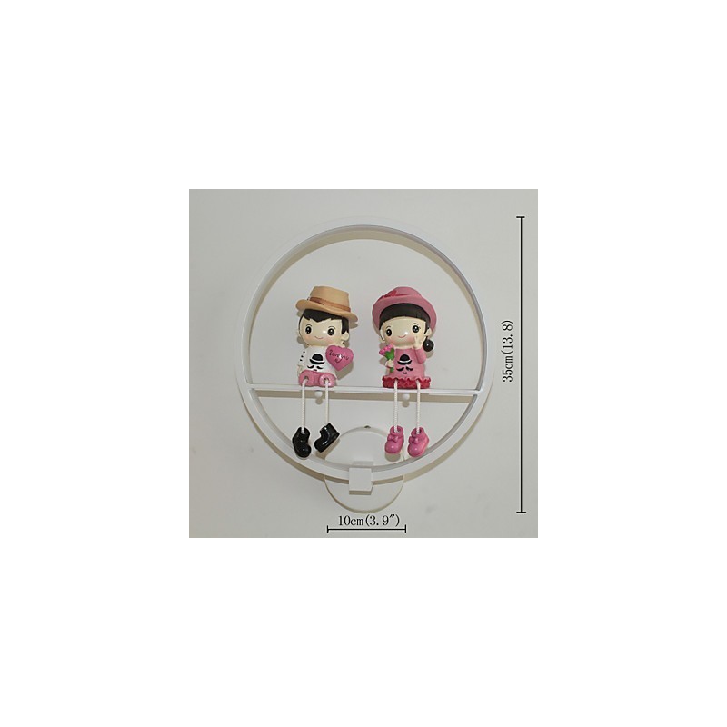 Applique da parete moderna minimalista LED integrato 19 W 30 cm