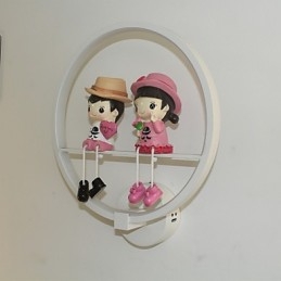 Applique da parete moderna minimalista LED integrato 19 W 30 cm