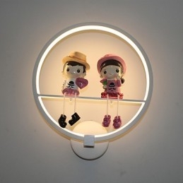 Applique da parete moderna minimalista LED integrato 19 W 30 cm