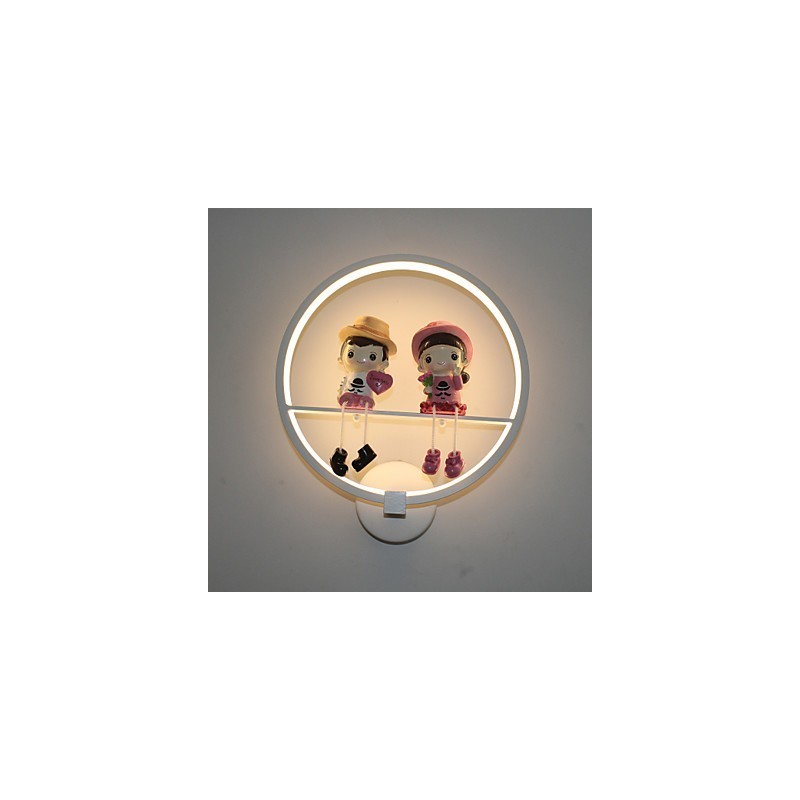Applique da parete moderna minimalista LED integrato 19 W 30 cm