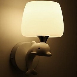 Applique da parete moderna contemporanea uplight in resina E14 23 cm