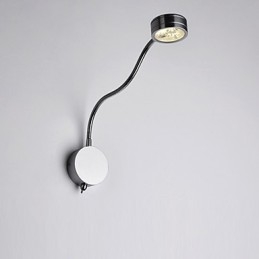 Applique da parete LED moderna e contemporanea luce ambientale 3 W 7 x 31 cm
