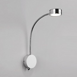 Applique da parete LED moderna e contemporanea luce ambientale 3 W 7 x 31 cm