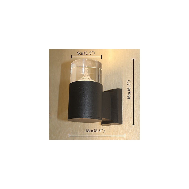 Applique da parete semplice con LED integrato 5 W