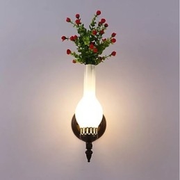 Applique da parete moderna e contemporanea con luce ambientale, finitura verniciata