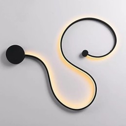 Applique da parete LED integrato 36 W moderna contemporanea luce ambientale verniciata