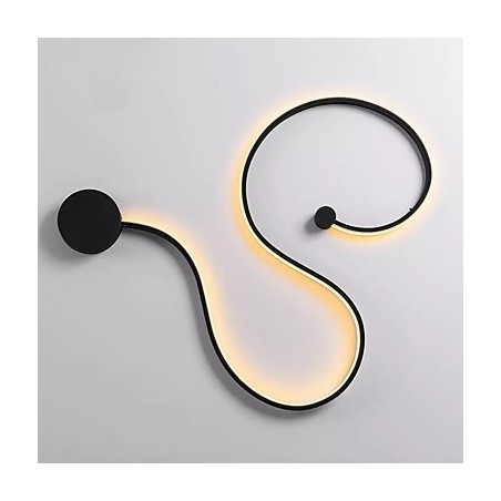 Applique da parete LED integrato 36 W moderna contemporanea luce ambientale verniciata