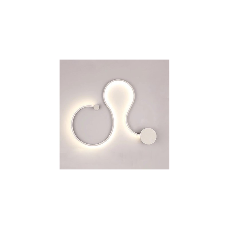 Applique da parete LED integrato 36 W moderna contemporanea luce ambientale verniciata