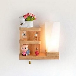 Applique da parete LED integrato moderna contemporanea uplight 30x15x23 cm