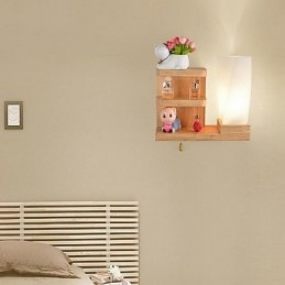 Applique da parete LED integrato moderna contemporanea uplight 30x15x23 cm