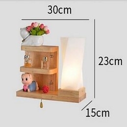 Applique da parete LED integrato moderna contemporanea uplight 30x15x23 cm